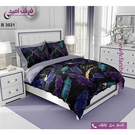 ست روتختی طرح گل 6 تکه اولدوز برگ کد B 3021