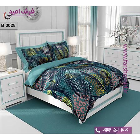 ست روتختی طرح گل 6 تکه اولدوز برگ کد B 3028