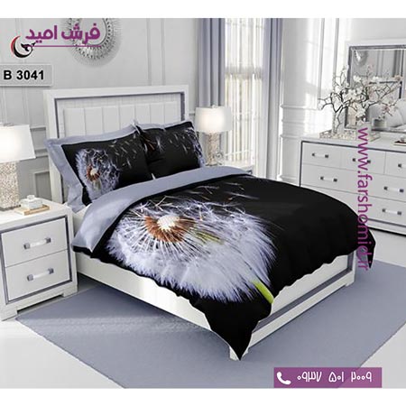 ست روتختی طرح گل 6 تکه اولدوز قاصدک کد B 3041