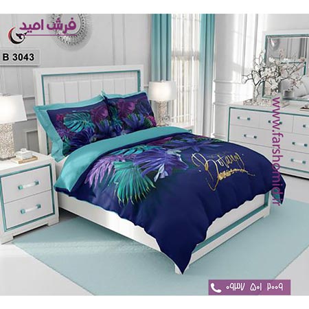 ست روتختی طرح گل 6 تکه اولدوز برگ کد B 3043