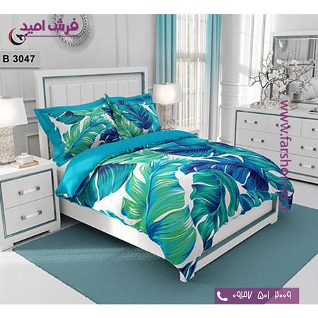 ست روتختی طرح گل 6 تکه اولدوز برگ کد B 3047