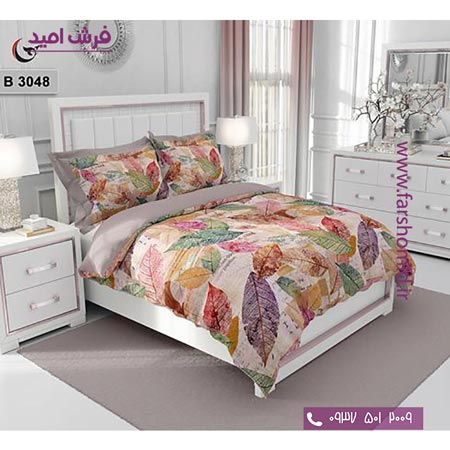 ست روتختی طرح گل 6 تکه اولدوز برگ کد B 3048