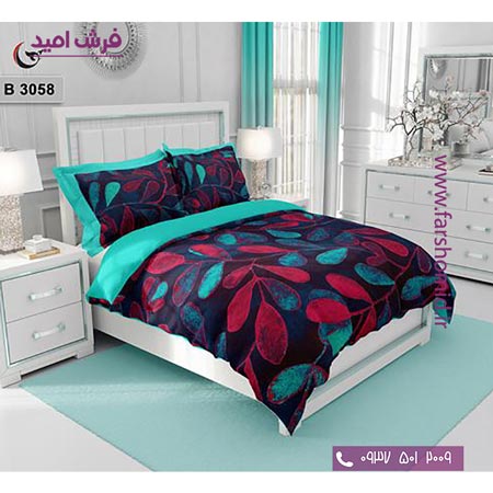 ست روتختی طرح گل 6 تکه اولدوز برگ کد B 3058