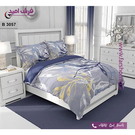 ست روتختی طرح گل 6 تکه اولدوز برگ کد B 3057