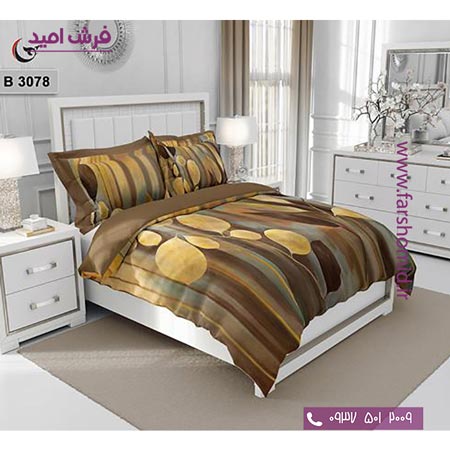 ست روتختی طرح گل 6 تکه اولدوز برگ کد B 3078