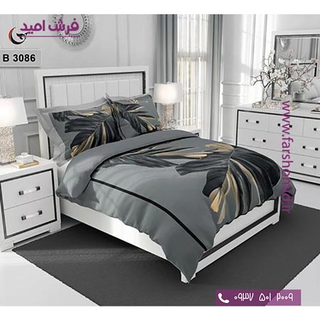 ست روتختی طرح گل 6 تکه اولدوز برگ کد B 3086