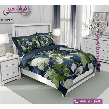 ست روتختی طرح گل 6 تکه اولدوز برگ کد B 3097