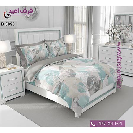 ست روتختی طرح گل 6 تکه اولدوز برگ کد B 3098