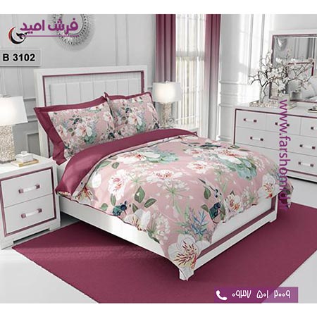 ست روتختی طرح گل 6 تکه اولدوز گل ریز کد B 3102