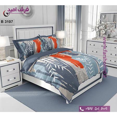 ست روتختی طرح گل 6 تکه اولدوز برگ کد B 3107