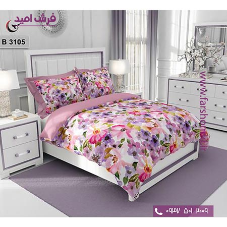 ست روتختی طرح گل 6 تکه اولدوز گل ریز کد B 3105