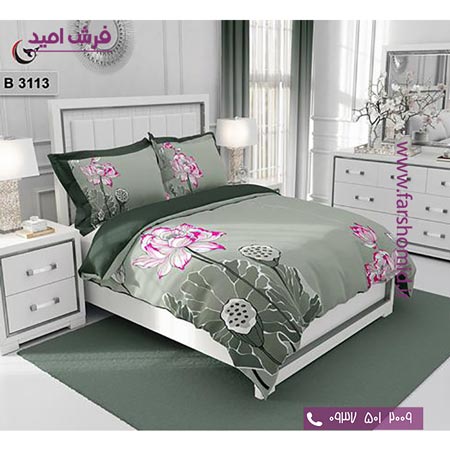 ست روتختی طرح گل 6 تکه اولدوز گل کد B 3113