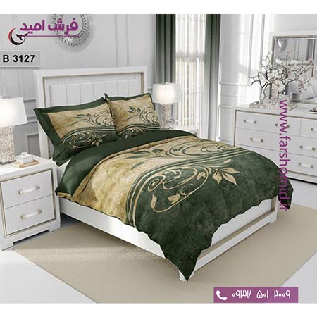 ست روتختی طرح گل 6 تکه اولدوز گل کد B 3127