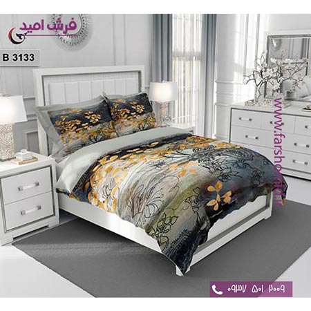 ست روتختی طرح گل 6 تکه اولدوز گل کد B 3133