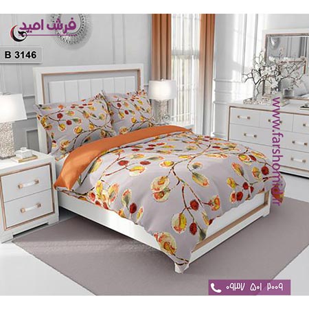 ست روتختی طرح گل 6 تکه اولدوز برگ کد B 3146