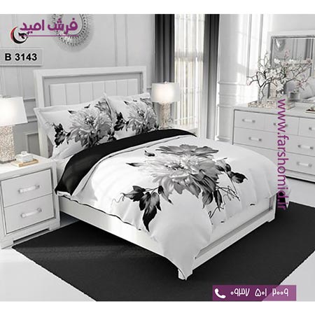 ست روتختی طرح گل 6 تکه اولدوز گل کد B 3143