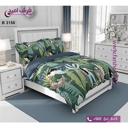 ست روتختی طرح گل 6 تکه اولدوز برگ کد B 3150