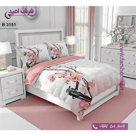 ست روتختی طرح گل 6 تکه اولدوز گل کد B 3151