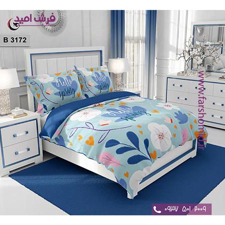 ست روتختی طرح گل 6 تکه اولدوز گل کد B 3172