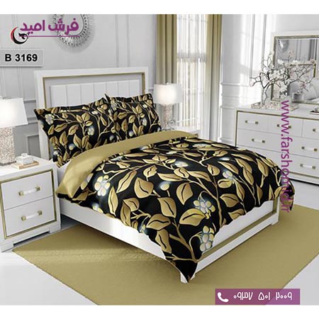 ست روتختی طرح گل 6 تکه اولدوز برگ کد B 3169