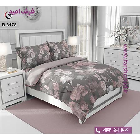 ست روتختی طرح گل 6 تکه اولدوز گل کد B 3178