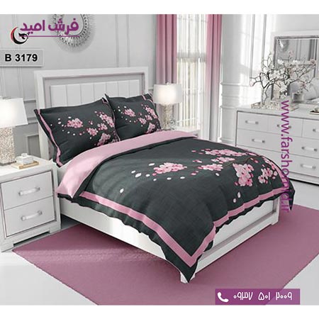 ست روتختی طرح گل 6 تکه اولدوز گل کد B 3179