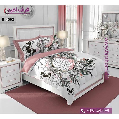 ست روتختی طرح هنری و برند 6 تکه اولدوز پروانه کد B 4002