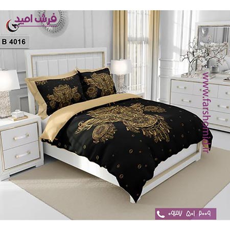 ست روتختی طرح هنری و برند 6 تکه اولدوز کد B 4016