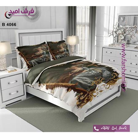 ست روتختی طرح هنری و برند 6 تکه اولدوز زن کد B 4066