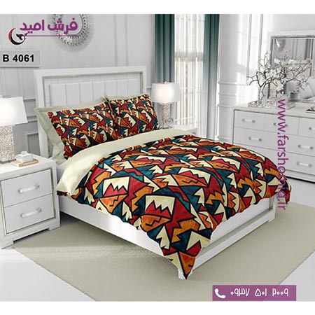 ست روتختی طرح هنری و برند 6 تکه اولدوز  کد B 4061