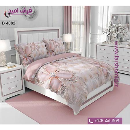 ست روتختی طرح هنری و برند 6 تکه اولدوز گل کد B 4082