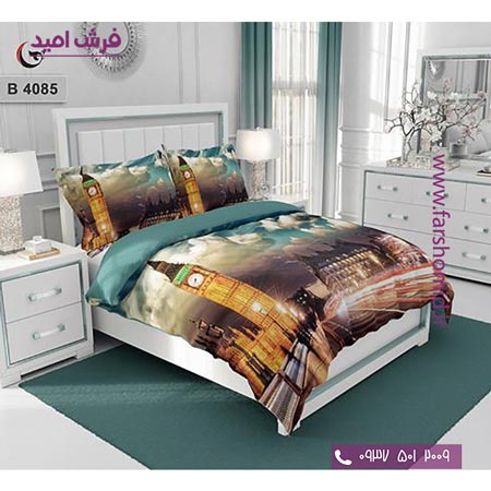 ست روتختی طرح هنری و برند 6 تکه اولدوز لندن کد B 4085