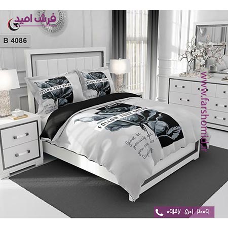 ست روتختی طرح هنری و برند 6 تکه اولدوز گل کد B 4086