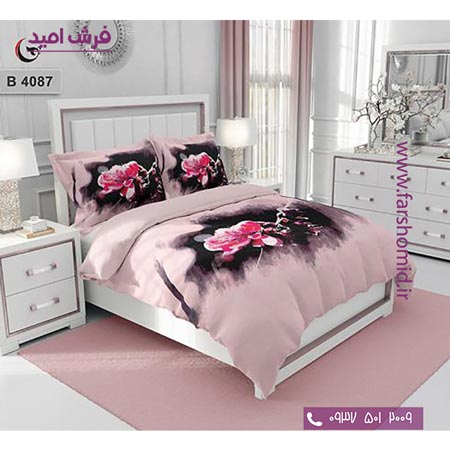 ست روتختی طرح هنری و برند 6 تکه اولدوز گل کد B 4087