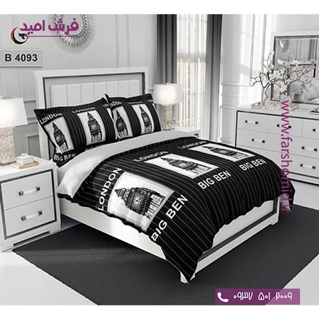 ست روتختی طرح هنری و برند 6 تکه اولدوز بیگ بن کد B 4093