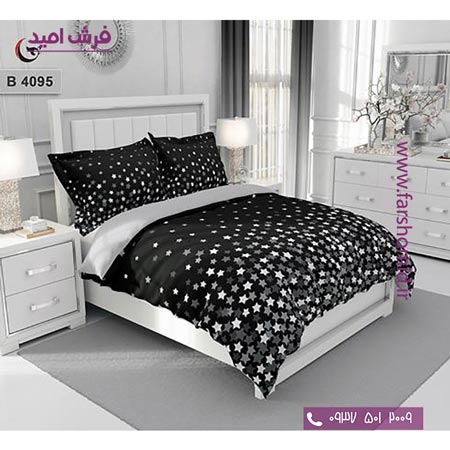 ست روتختی طرح هنری و برند 6 تکه اولدوز ستاره کد B 4095