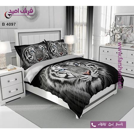 ست روتختی طرح هنری و برند 6 تکه اولدوز ببر کد B 4097