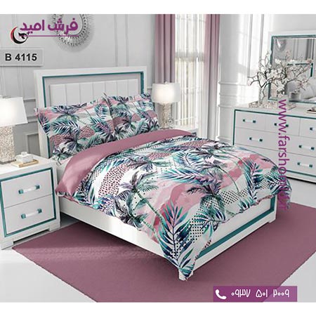 ست روتختی طرح هنری و برند 6 تکه اولدوز برگ کد B 4115