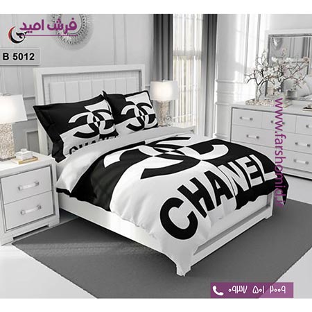 ست روتختی طرح هنری و برند 6 تکه اولدوز شنل کد B 5012