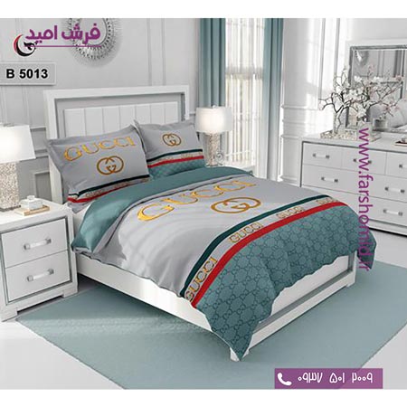 ست روتختی طرح هنری و برند 6 تکه اولدوز جوسی کد B 5013