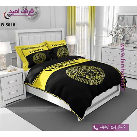 ست روتختی طرح هنری و برند 6 تکه اولدوز ورساچه کد B 5018