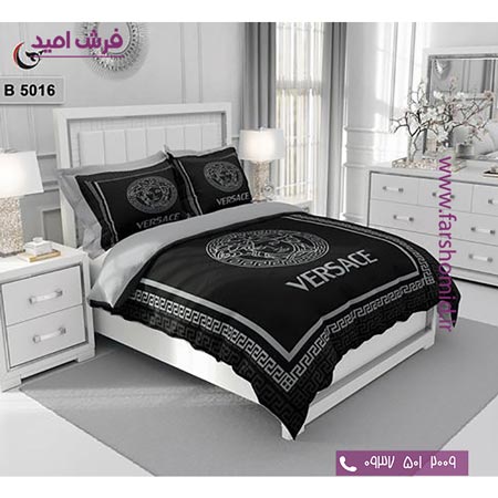 ست روتختی طرح هنری و برند 6 تکه اولدوز ورساچه کد B 5016