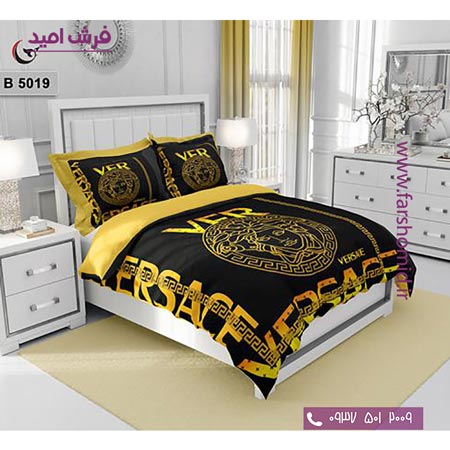 ست روتختی طرح هنری و برند 6 تکه اولدوز ورساچه کد B 5019