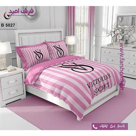 ست روتختی طرح هنری و برند 6 تکه اولدوز ویکتوریا سکرت VS کد B 5027