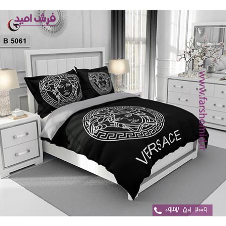 ست روتختی طرح هنری و برند 6 تکه اولدوز ورساچه کد B 5061