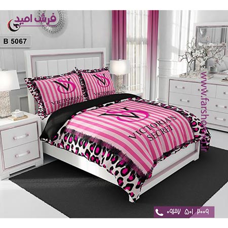 ست روتختی طرح هنری و برند 6 تکه اولدوز ویکتوریا سکرت کد B 5067