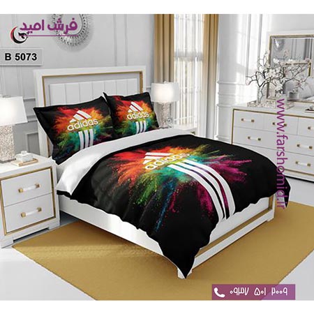 ست روتختی طرح هنری و برند 6 تکه اولدوز آدیداس کد B 5073