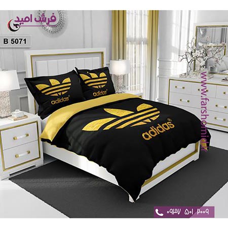 ست روتختی طرح هنری و برند 6 تکه اولدوز آدیداس کد B 5071