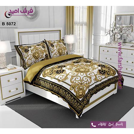 ست روتختی طرح هنری و برند 6 تکه اولدوز ورساچه کد B 5072