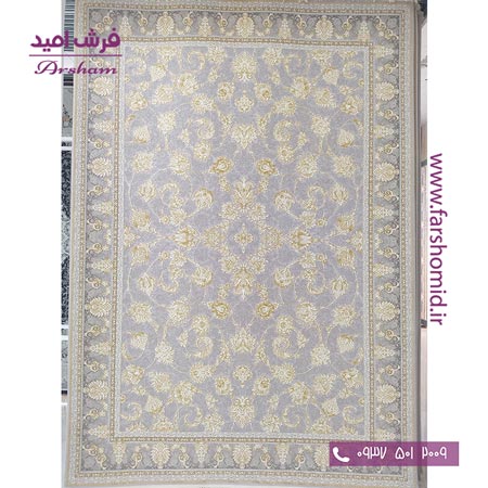فرش ماشینی 1200 شانه 8 رنگ برجسته 11101  گردویی آرشام
